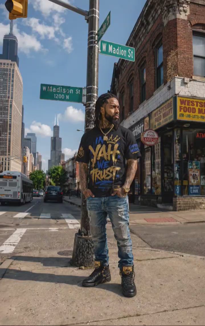 Empire Noirë “In Yah We Trust” Premium Tee