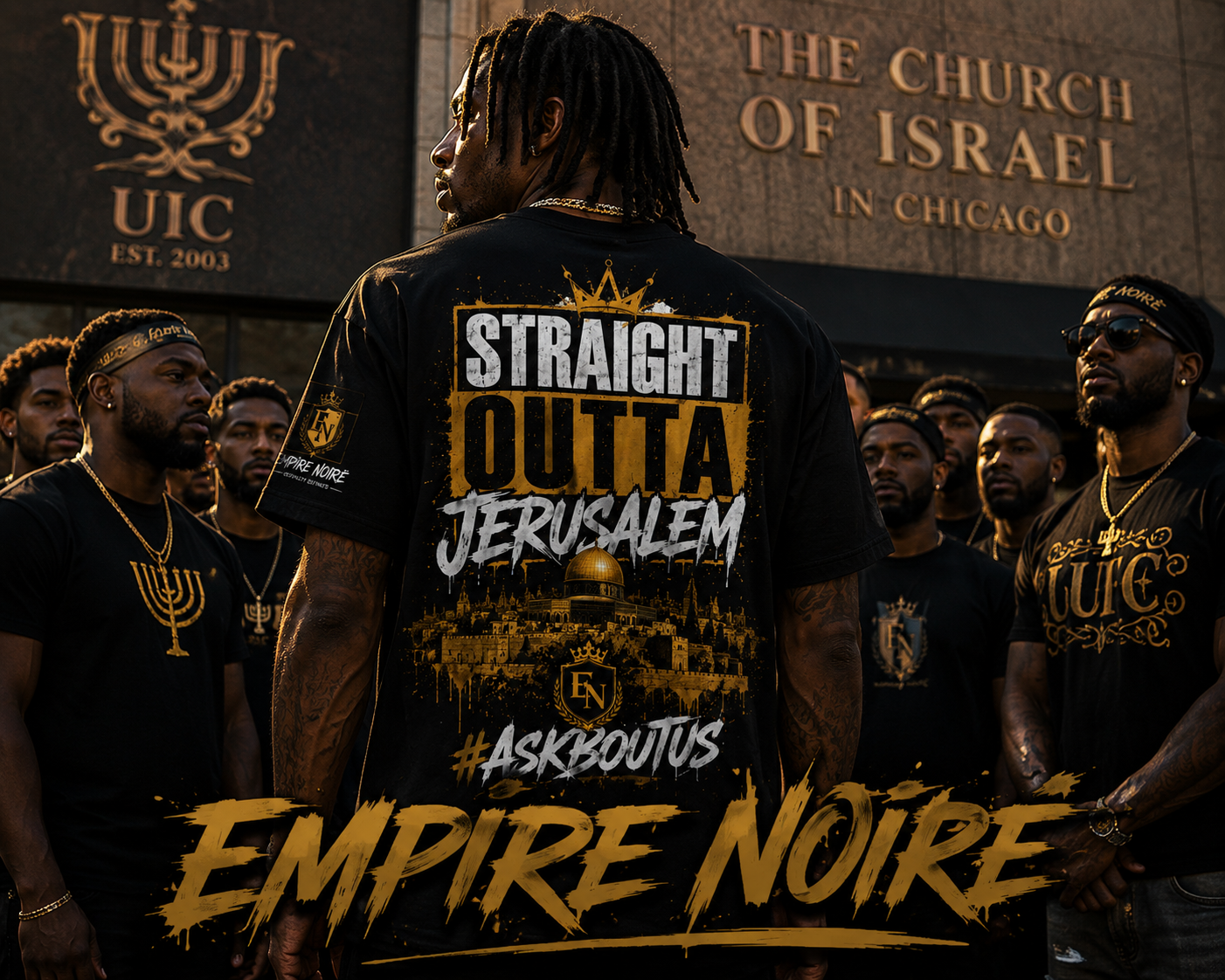 Empire Noirë “Straight Outta Jerusalem” Signature Tee